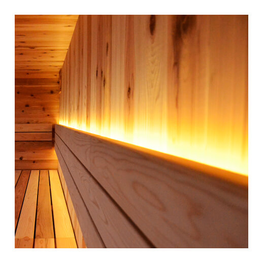 画像:間接テープライト照明